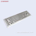 Diebold Metal Keyboard nga adunay Touch Pad